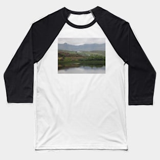 View Inland From Kilt Rock, Skye, Scotland Baseball T-Shirt